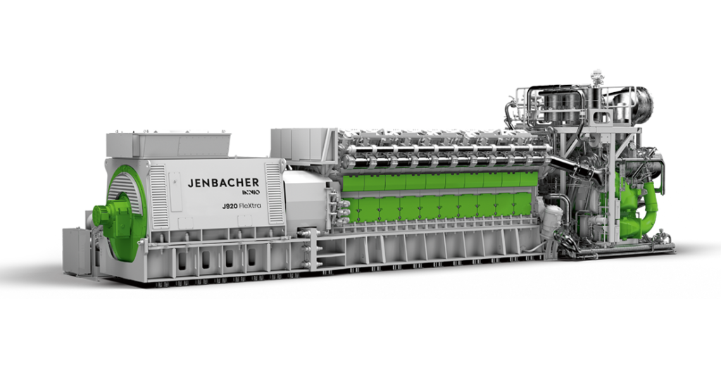 Kogenerační jednotka Jenbacher typ J920 FleXtra